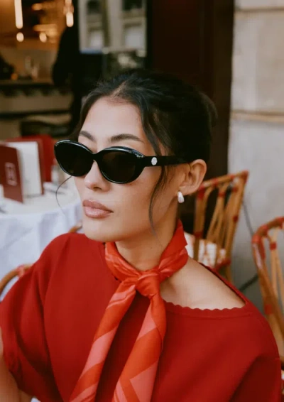 Covry Celeste Sunglasses In Black