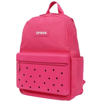 Crocs Lightweight Backpack With Molded Front Storage Pocket In Black