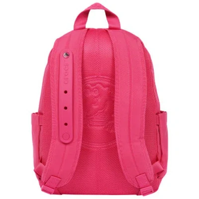 Crocs Lightweight Backpack With Molded Front Storage Pocket In Black