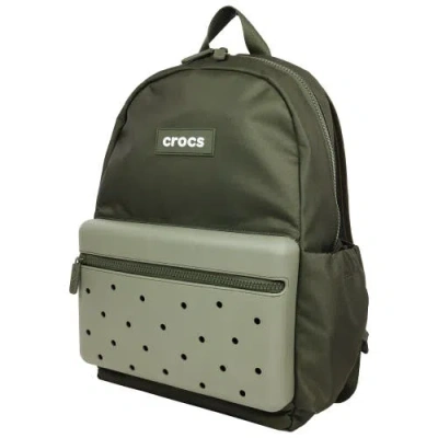 Crocs Lightweight Backpack With Molded Front Storage Pocket In White