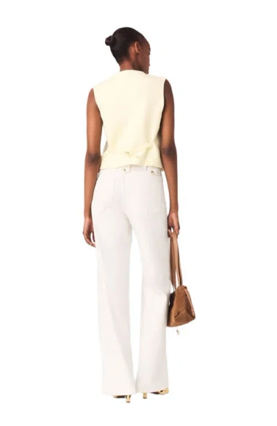 Maje Tailored Jacket In Yellow