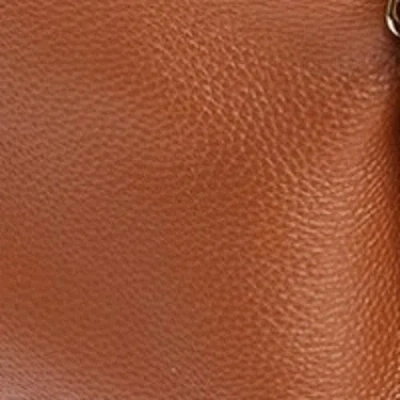Gerard Darel Le Mini 24 Shoulder Drawstring Pouch Bag In Brown
