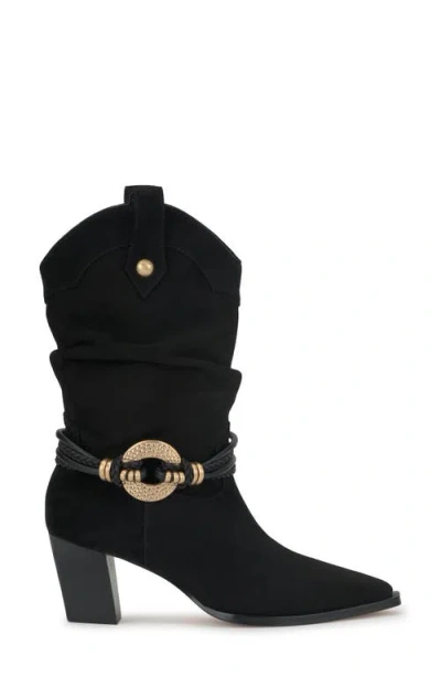 Jessica Simpson Hannie Western Boot In Black