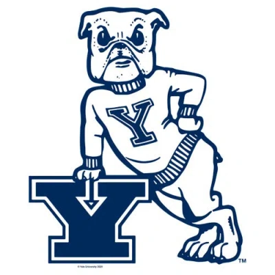 Yale University Handsome Dan Pose  Graphic T-shirt In White