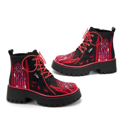Hot Chocolate Design Chunky Platform Boots In Multi