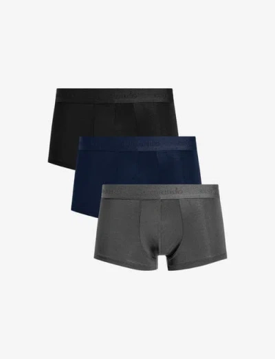 Commando Essential Modal Modern Fit Trunk 3-pack In Black