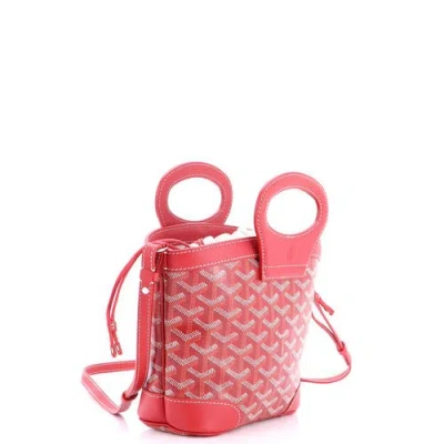 Pre-owned Goyard  Goyard Beluga Bag Coated Canvas Mini In Pattern