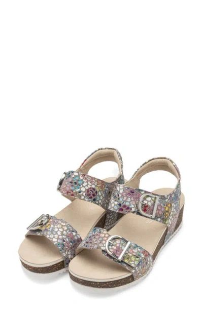 Ara Nova Platform Wedge Sandal In Multi