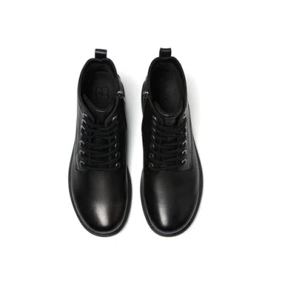 Abeo Compass Lace Boots In Black