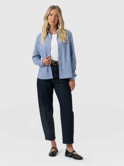 Saint + Sofia Anneliese Shirt In Multi