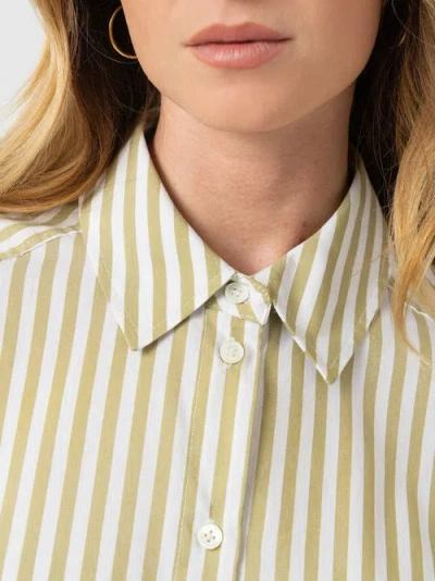 Saint + Sofia Anneliese Shirt In Multi