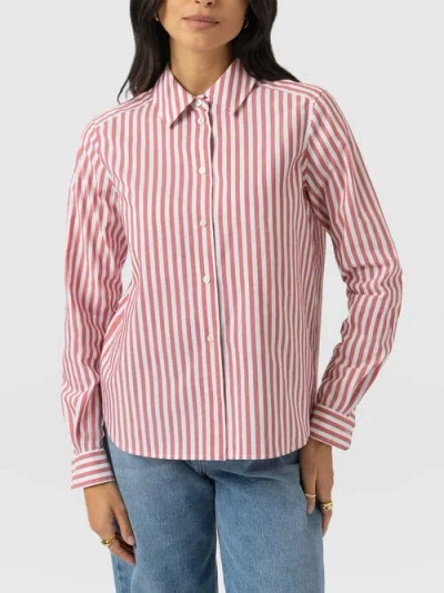 Saint + Sofia Anneliese Shirt In Multi
