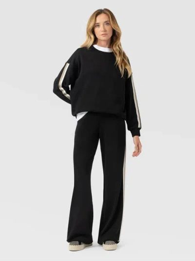 Saint + Sofia Victory Sweatshirt In Multi