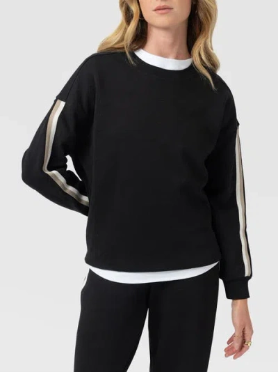 Saint + Sofia Victory Sweatshirt In Multi