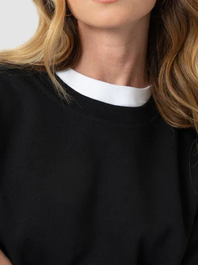 Saint + Sofia Victory Sweatshirt In Multi
