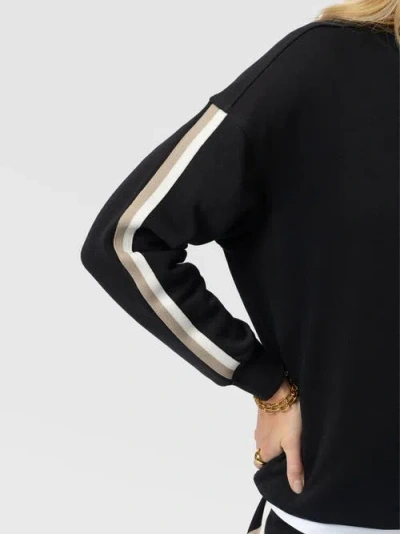 Saint + Sofia Victory Sweatshirt In Multi