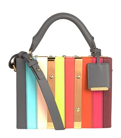 Shop Sophie Hulme Mini Albany Suitcase Shoulder Bag