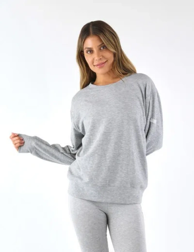 Softflex Oversized Crew In Gray
