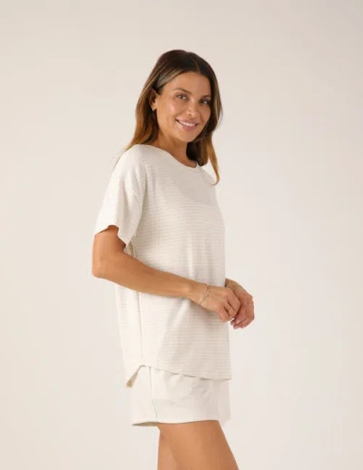 Softflex Lazy Haven Tee In Neutral