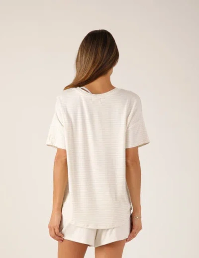 Softflex Lazy Haven Tee In Neutral