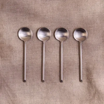 Be Home Thin Spoons In Silver