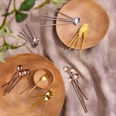 Be Home Thin Spoons In Silver
