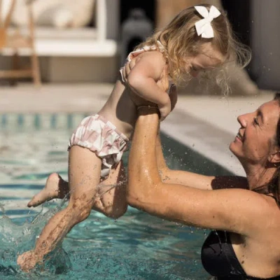Tiny Twinkle Reusable Upf 50+ Pull-up Swim Diapers In Multi