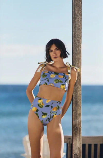Hermoza Becca Reversible Top In Blue
