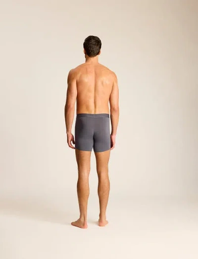 Commando Essential Modal Modern Fit Boxer Brief In Silver
