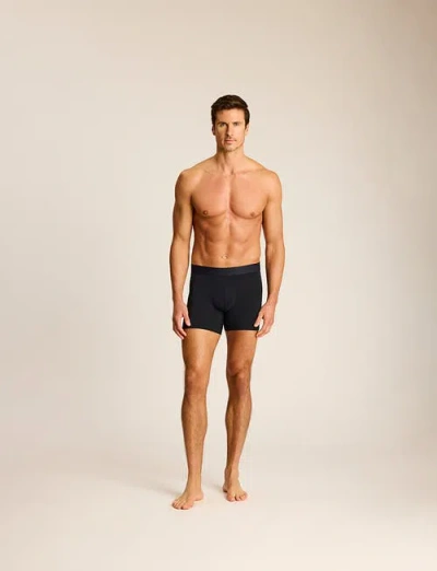 Commando Essential Modal Modern Fit Boxer Brief In Black