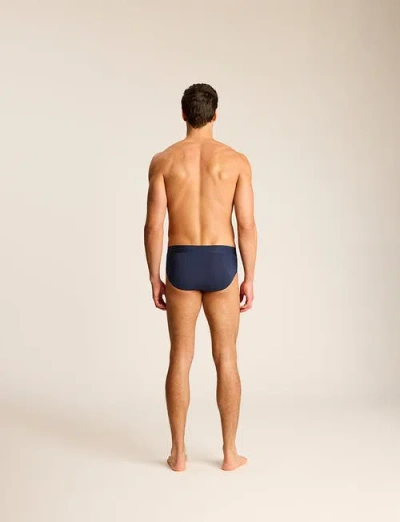 Commando Essential Modal Modern Fit Brief In Blue