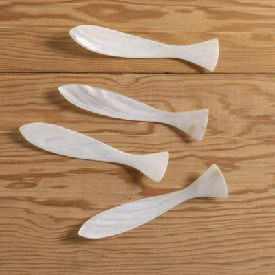 Be Home Minnow Shell Spreaders In White