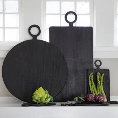 Be Home Arendal Oversized Rectangular Board In Black