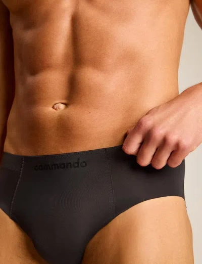Commando Ultimate Bonded Micro Tech Brief In Black