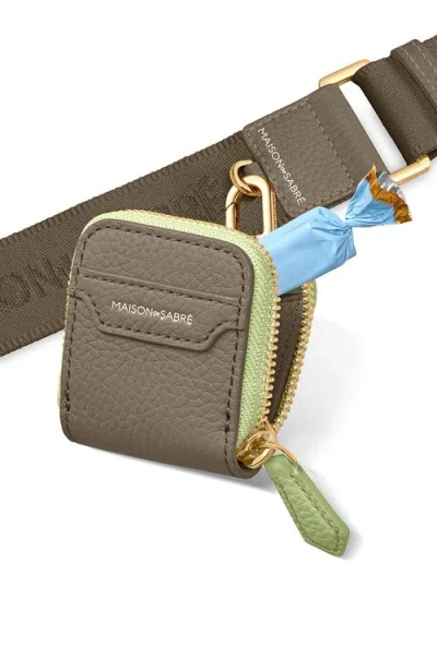 Maison De Sabre Utility Strap Shoulder Strap In Brown