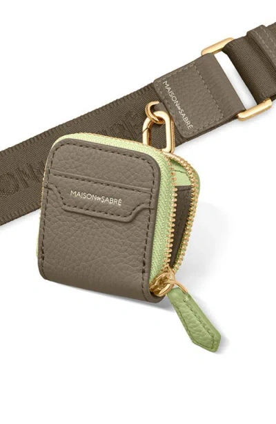 Maison De Sabre Utility Strap Shoulder Strap In Brown