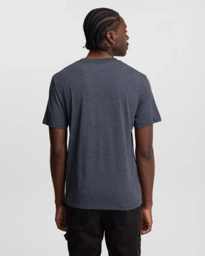 Tentree Baker T-shirt In Blue