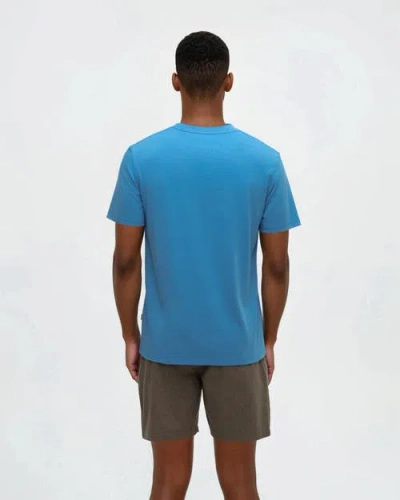 Tentree Baker T-shirt In Blue