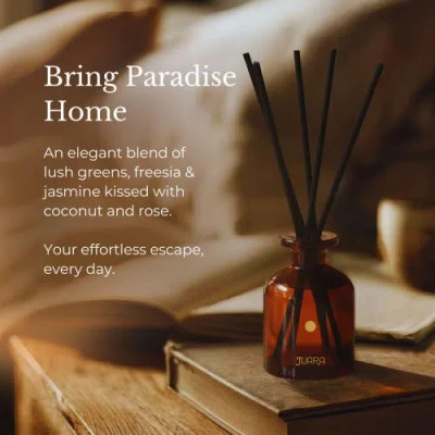 Juara Candlenut Reed Diffuser Set In Brown