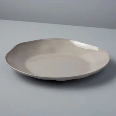 Be Home Tam Stoneware Dinner Plate In Silver