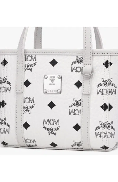 Mcm Toni Top-zip Shopper In Pattern