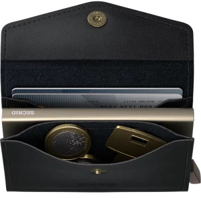 Secrid Envelope Wallet Original In Black
