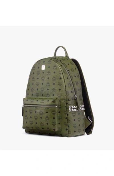 Mcm Stark Side Studs Backpack In White