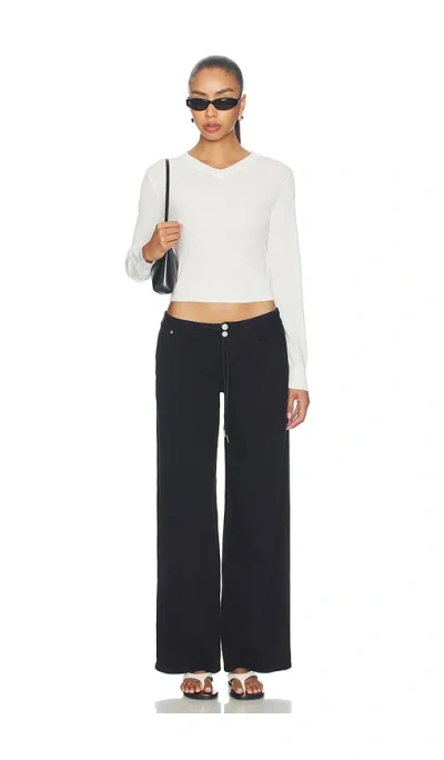 Still Here Cool Wide Leg In Black