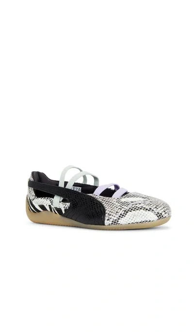 Puma Speedcat Ballet Snakeskin-effect Zebra-print Sneakers In Multi