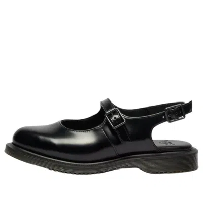 Dr. Martens Madaline Slingback Mary Jane Buckle Leather Sandals In Multi