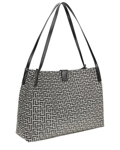 Balmain Shoulder Bag In Black