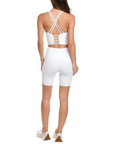 Marion 2pc 7in Double Strap Biker Short Set In Multi