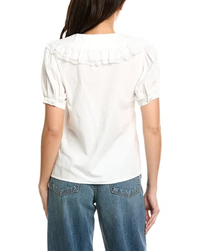 70/21 Solid Blouse In White