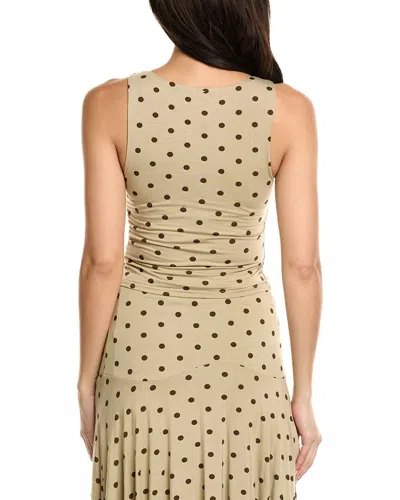 70/21 Dot Tank Top In Brown